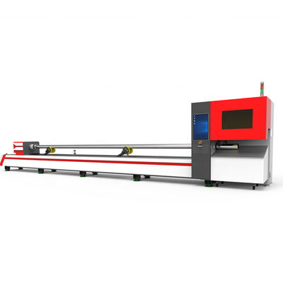 1kw 6kw CNC laserowa maszyna do cięcia metalu Kwadratowy prostokąt Okrągłe cięcie rur stalowych