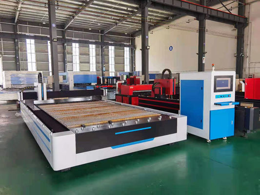 Aluminiowa maszyna do cięcia laserem CNC 10 mm metalowy kształt IPG Raycus